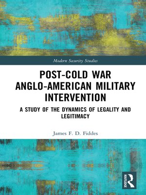 cover image of Post-Cold War Anglo-American Military Intervention